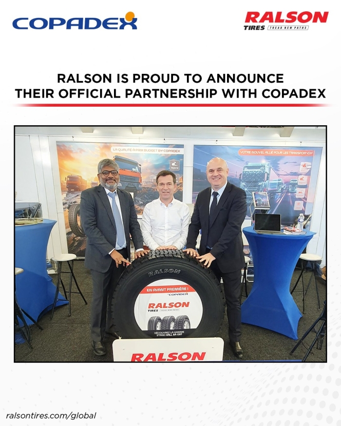 Ralson Tires Announces Strategic Alliance with Copadex at Solutrans 2025